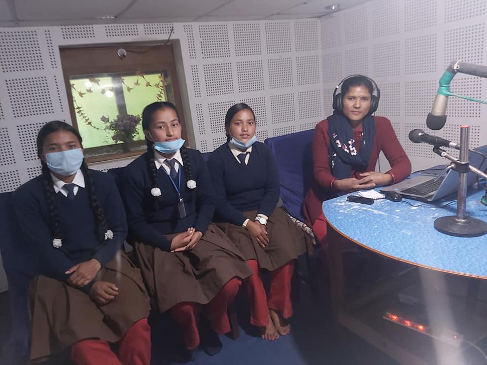 Girls participation in Media (Radio Barju)