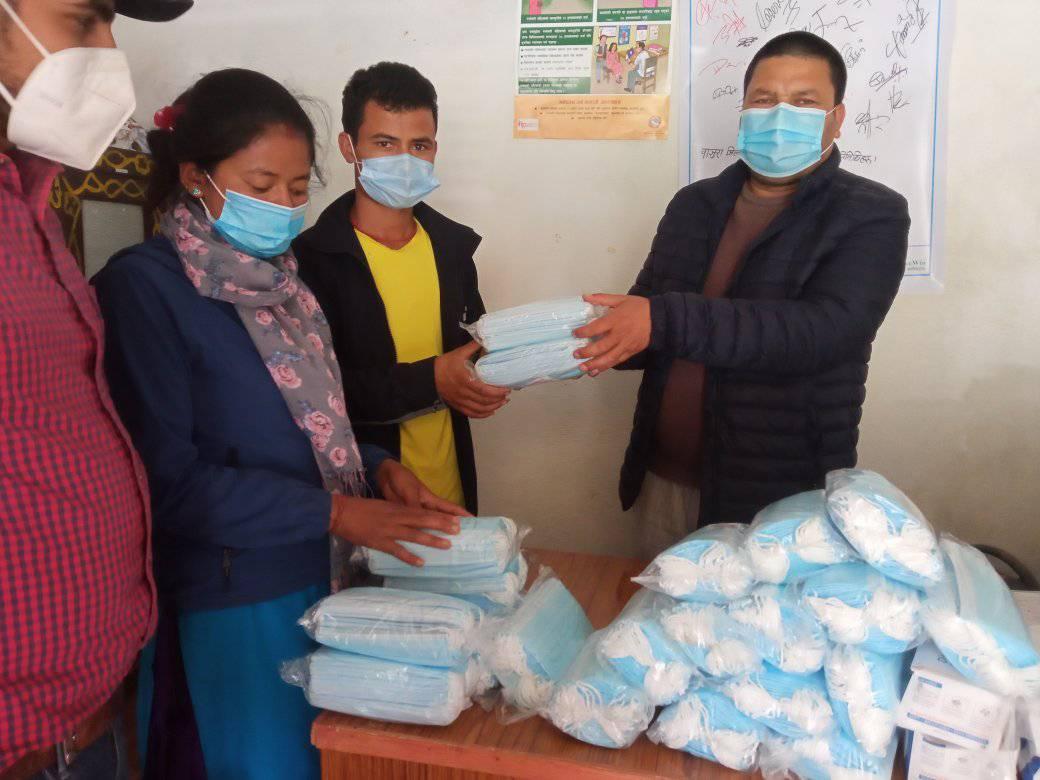COVID-19 Pandemic Safety Materials Handover