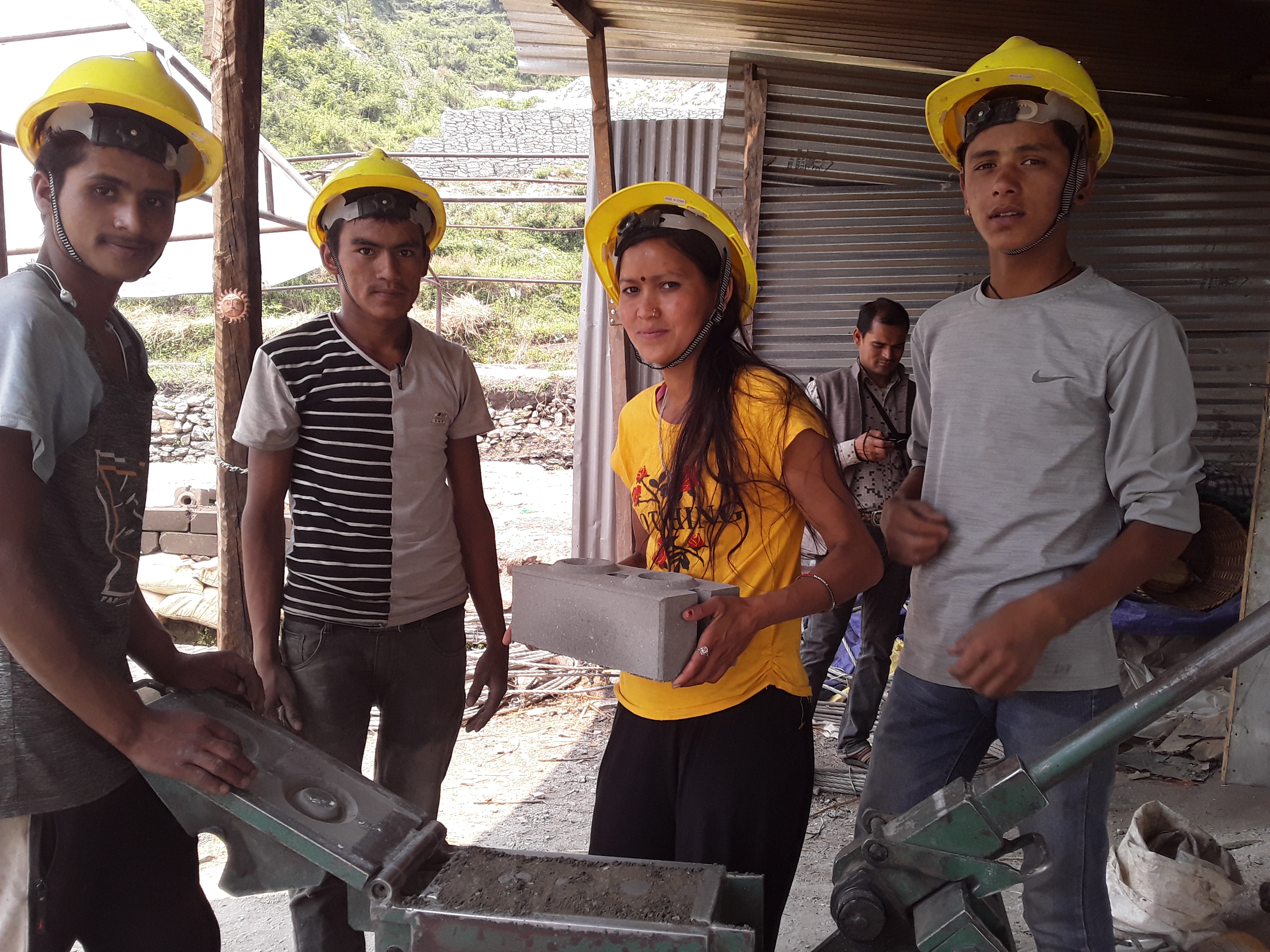 Bricks Making Training