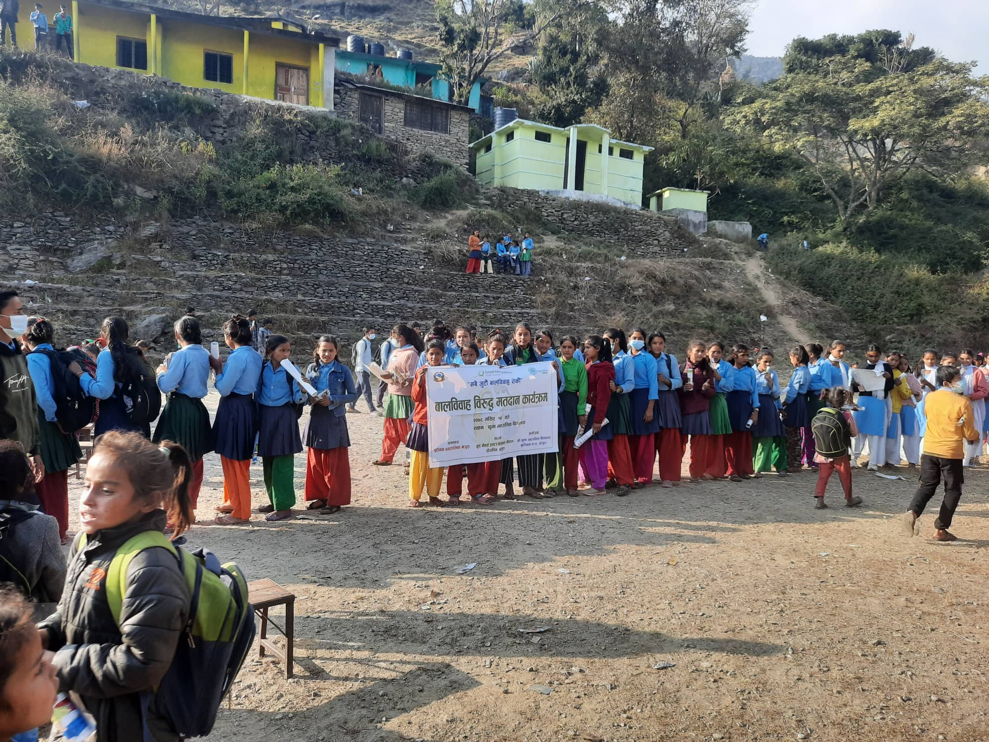 Vote Casting against Child Marriage