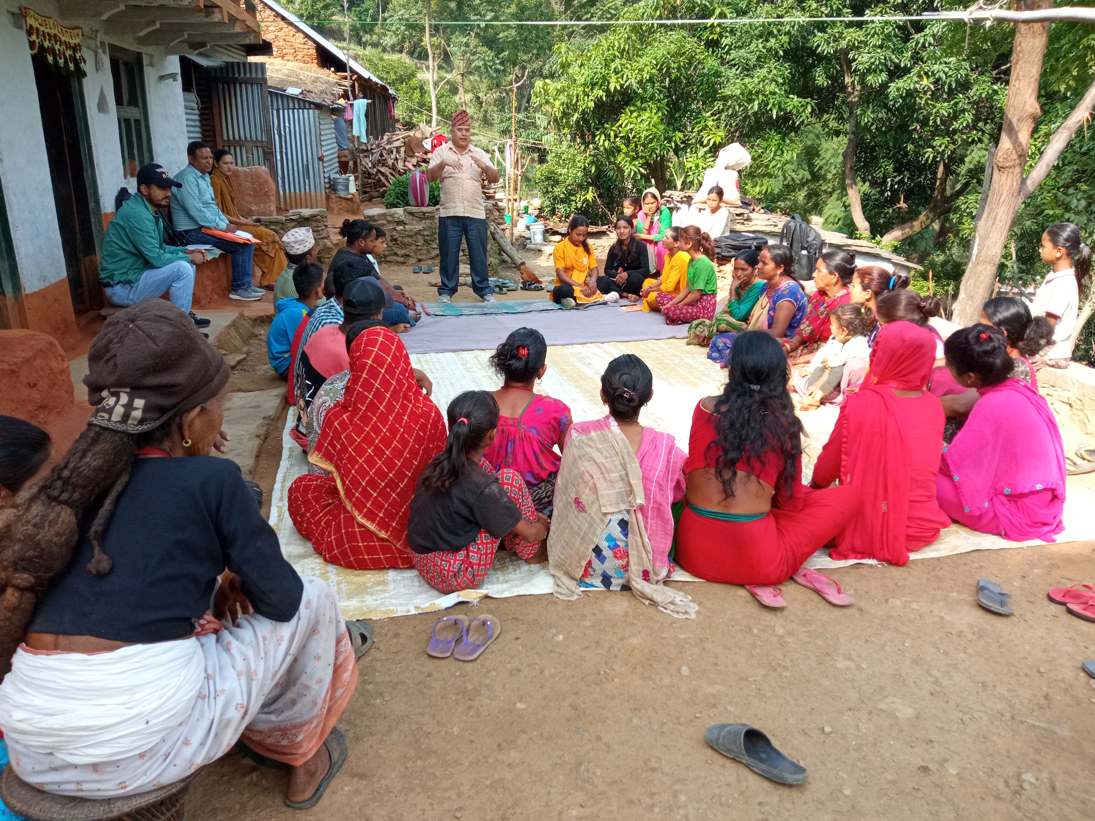 Interaction on SAS in Bannigadhi Jayagadh, Achham