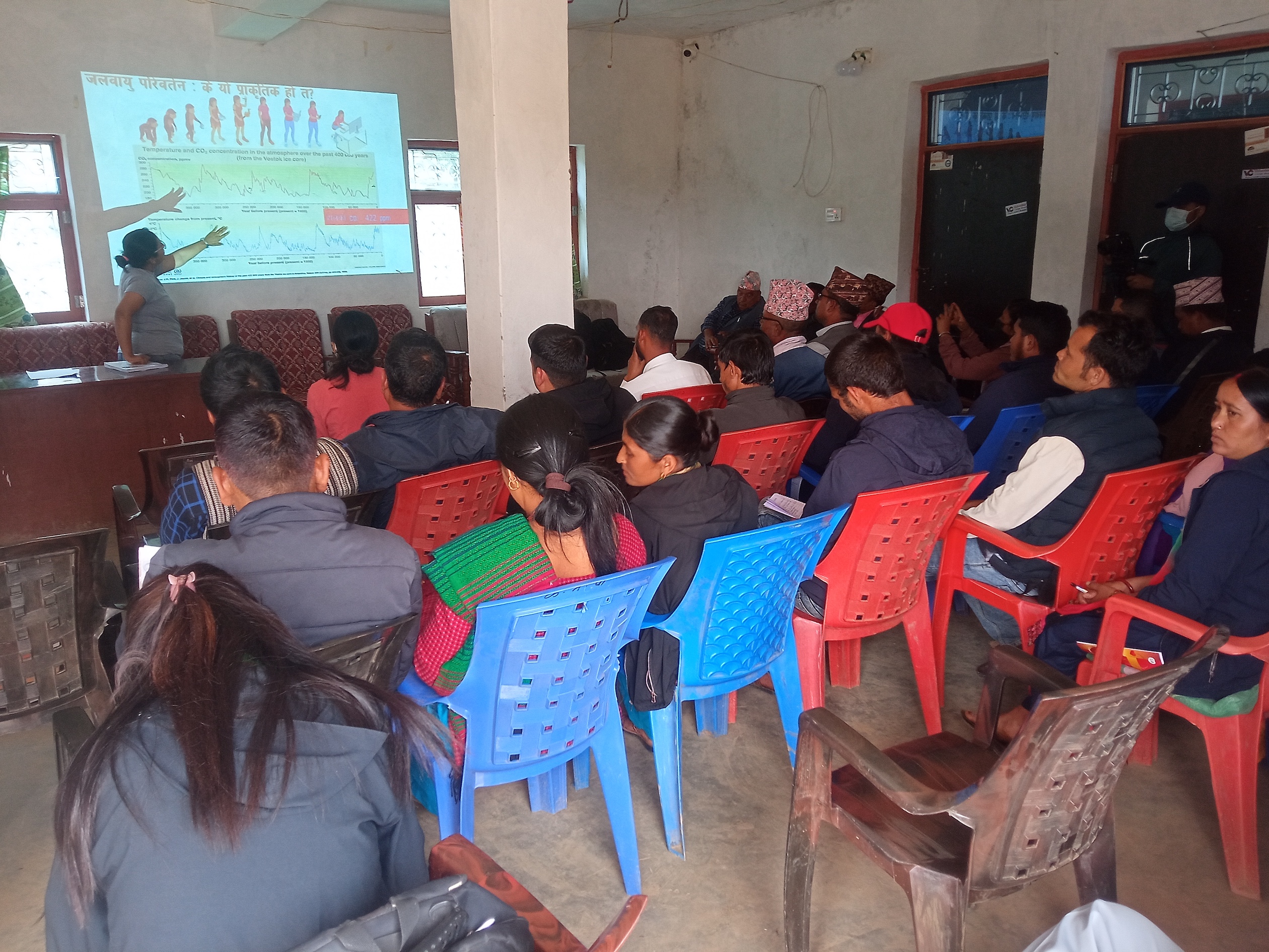 Review and reflection meetings on the LAPA, Achham